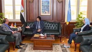 بالصور.. قنصل ليبيا بالإسكندرية: "مصر داعم دائم لنا في كل أزماتنا"