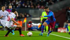 برشلونة يقفز لوصافة الليجا بانتصار صعب على إشبيلية