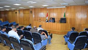 بالصور| اجتماع موسع لمناقشة توصيل الغاز الطبيعي لقرى "حياة كريمة" بالمنيا