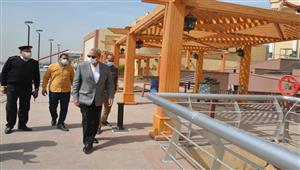 بالصور- محافظ القليوبية يتفقد أعمال تطوير مرسى قصر محمد علي بشبرا الخيمة 