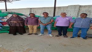 صور.. توريد 32 طن قمح إلى مطحن الطارق في طور سيناء