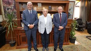 نقيب المهندسين يلتقي نقيبي المعلمين والزراعيين لبحث التعاون المشترك 