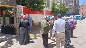 انتهاء امتحان الجبر والهندسة الفراغية لطلاب شعبة علمي رياضة 