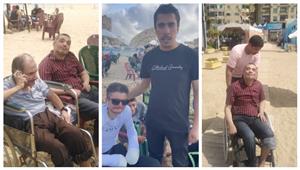 تجهيز جزء من شاطئ ذوي الهمم شرقي الإسكندرية لاستقبال المكفوفين
