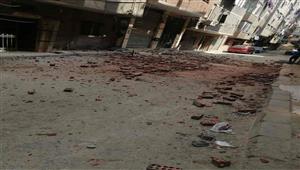 أول تحرك من محافظة القاهرة بشأن سقوط جزء من بلكونة أحد العقارات بعين شمس