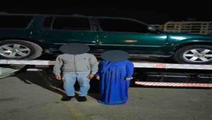 ضبط سيدة وزوجها يسرقان السيارات بالقاهرة