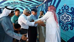 محافظ جنوب سيناء يزور أكبر معمري المحافظة (صور)