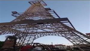 برج إيفل في الشرقية.. القصة الكاملة لمجسم أثار الجدل بالزقازيق - صور