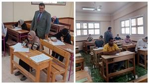 بالصور- هدوء وانتظام في اليوم الأول لامتحانات شهادات الدبلومات الفنية بجنوب سيناء