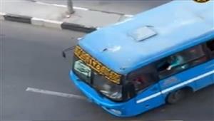 بعد انتشار الفيديو.. ضبط سائق مينى باص عطل حركة المرور بمدينة نصر