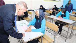 نائب وزير التعليم يتفقد عددًا من مدارس التكنولوجيا التطبيقية (صور)