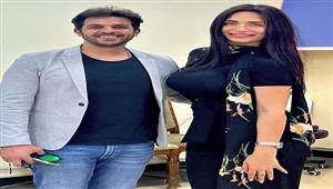 محمد رشاد يوجه رسالة رومانسية لخطيبته (صورة)