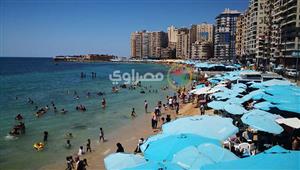 الإسكندرية.. حالة البحر تسمح بالسباحة والعظمى 30 درجة مئوية