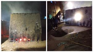 دخان كثيف وسط المساكن في الزينية بالأقصر.. وتحرك عاجل من المحافظة- صور