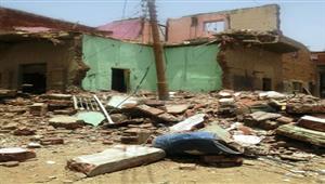 بالصور- مصرع عاملين في انهيار منزل ببني سويف