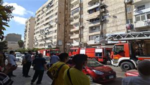 حريق يلتهم شقة سكنية في منطقة سموحة بالإسكندرية (صور) 