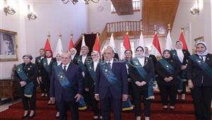 بدء مراسم حلف اليمين القانونية للقاضيات الجدد بمجلس الدولة (صور)