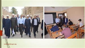 صور.. محافظ الشرقية يتفقد لجان امتحانات الثانوية الأزهرية