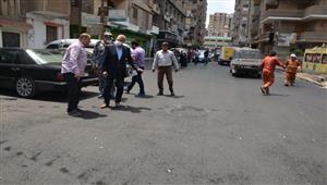 صور.. محافظ القليوبية يتفقد أعمال تطوير شارع فريد ندا 