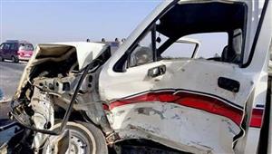 بالأسماء.. 4 مصابين في انقلاب سيارة على صحراوي البحيرة 