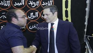  علاء مبارك في عزاء شقيق المحامى فريد الديب