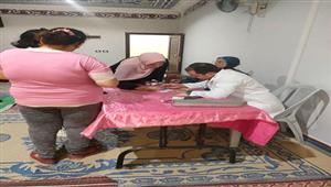 قافلة طبية تفحص 411 مواطنًا بعزبة الزوايدة في الإسكندرية- صور 