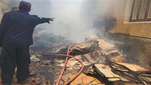 حريق بالمدرسة الثانوية الصناعية في المنيا وإصابة 3 مدرسين 
