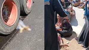 مصرع وإصابة 3 سيدات صدمتهن تريلا ودهسهن أتوبيس في المنصورة