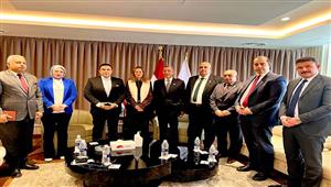 "الأكاديمية الوطنية" تستقبل وفد "أبناء مصر".. وبركات: نثق في قدرتها على إنجاح الحوار