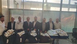 صور.. إحباط محاولة تهريب مستلزمات طبية بـ4.5 مليون جنيه في مطار برج العرب 