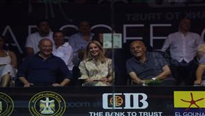 على رأسهم طبيب القلوب.. شخصيات بارزة تساند أبطال مصر في "الجونة للاسكواش"