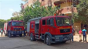   إنقاذ قاطني شقة بإمبابة من خطر النيران 