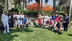 ​رئيس تنشيط السياحة يلتقي بمديري ومسئولي 24 شركة سياحة مكسيكية