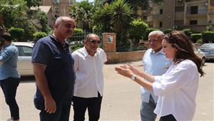 نائبة محافظ الجيزة تتفقد 4 أحياء في ثالث أيام عيد الأضحى