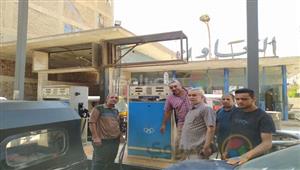 انتظام العمل في محطات الوقود بسوهاج بعد تحريك أسعار البنزين والسولار