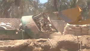 بالصور- إزالة 10 طواحين ذهب في قنا