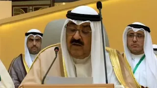 أمير الكويت: تعرضنا لاعتداء غاشم من دولة جارة مسلمة