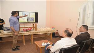 بالصورـ 66 نوعا من النباتات النادرة.. محافظ أسيوط يزور محمية الوادى الأسيوطى