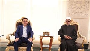 أمين "البحوث الإسلامية" يبحث التعاون مع سفير الكازاخي بالقاهرة