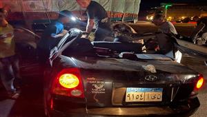 وفاة الأب والأم.. مصرع وإصابة 5 من أسرة واحدة في حادث تصادم ببني سويف