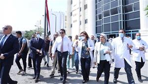 خالد عبد الغفار يتفقد مستشفى السلام التخصصي ومركز الأورام