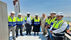 القوات المسلحة تنظم زيارة ميدانية لوفد تنزاني لعدد من محطات تحلية ومعالجة المياه