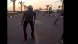 "الباتيناج".. انتشار رياضة الاسكيتنج على كورنيش مدينة طور سيناء