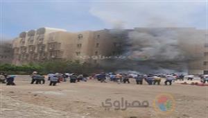 إجراء عاجل من جامعة الأزهر بعد نشوب حريق هائل بكلية طب الأسنان بالقاهرة 