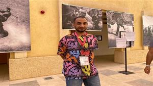 صور الصعيد تبهر الأجانب بالجونة.. حكاية الهواري مع تراث جنوب مصر