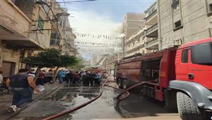 بعد إخماد النيران.. حي وسط يحدد مصير مخزن "كابو" بالإسكندرية (صور)