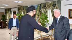 أسقف جنوب سيناء يهنئ محافظ جنوب سيناء بعيد الأضحى المبارك - صور