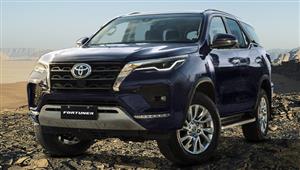 150 ألف جنيه زيادة بأسعار تويوتا فورتشنر محلية الصنع بمصر