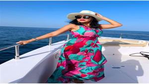 رانيا يوسف تنشر فيديو أثناء رحلتها الصيفية.. وهكذا علّقت