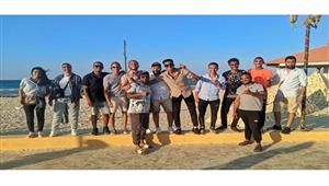بالصور- طلاب جامعة الأقصر يشاركون في المهرجان الرياضي الرابع للرياضات الشاطئية بمطروح